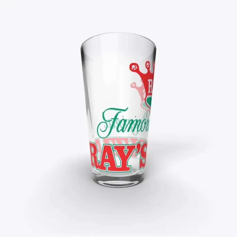 Ray's Pizza Glass